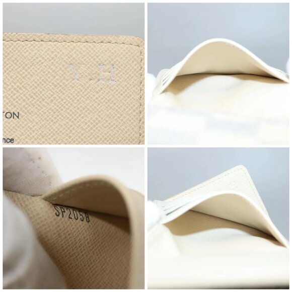 LOUIS VUITTON Damier Azur Portefeuille Elise Trifold Wallet - Picture 13 of 14